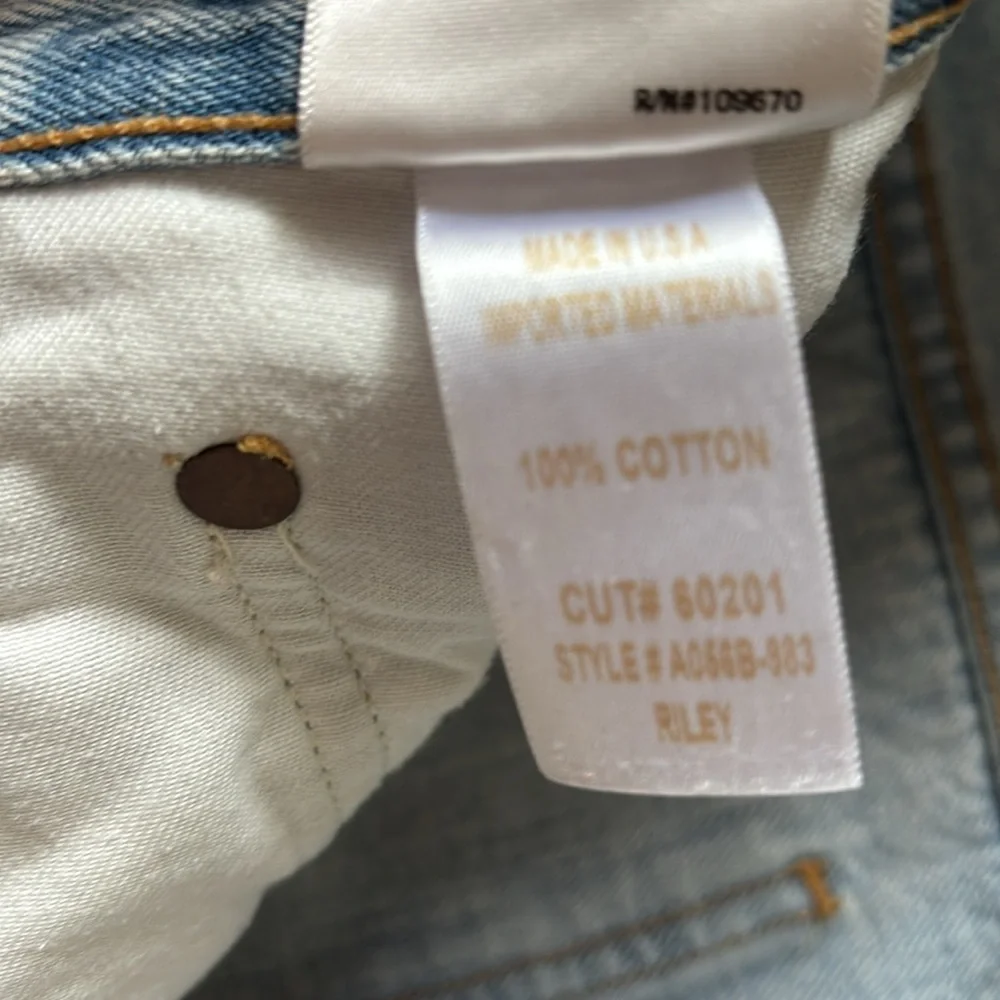 Agolde Riley High Rise Crop - Picture 3 of 7